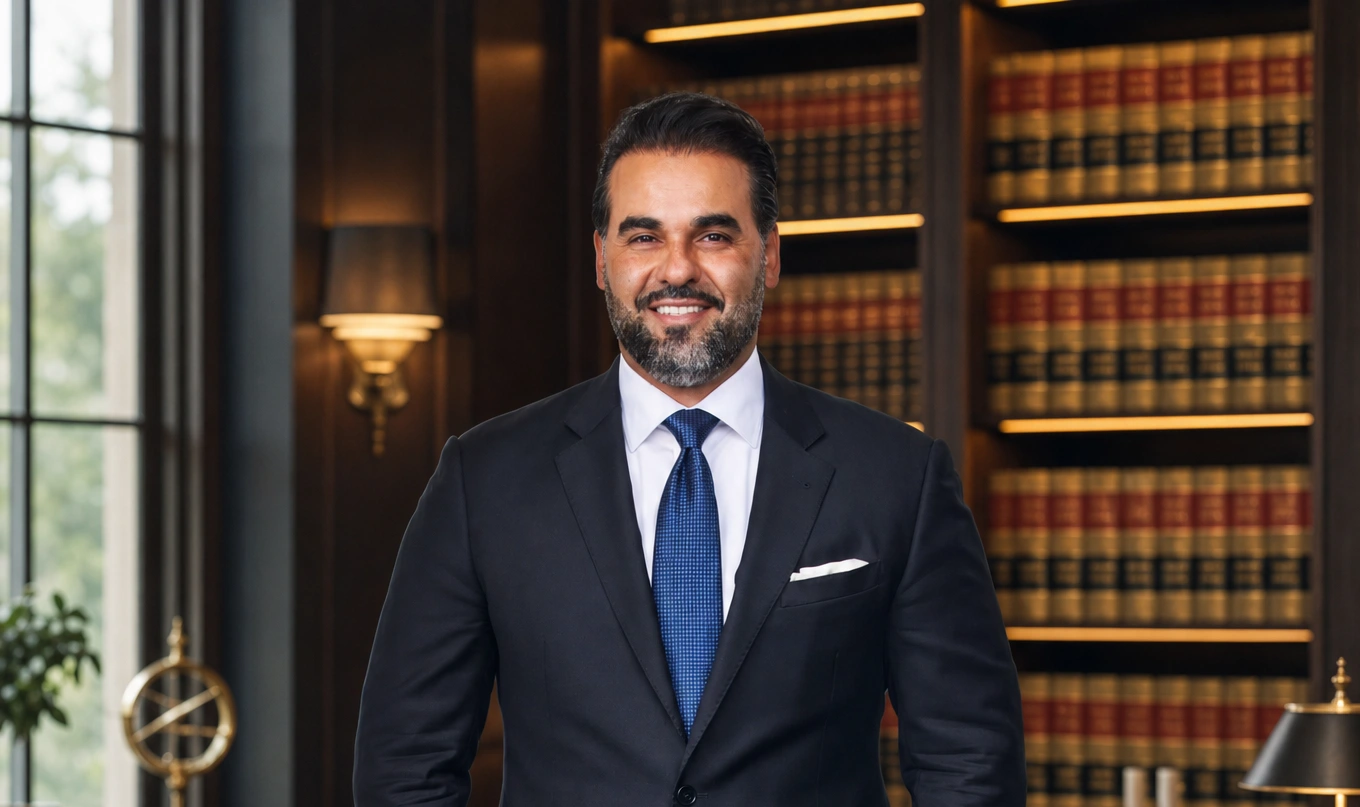 Half portrait of Shawn Rokni Esq.